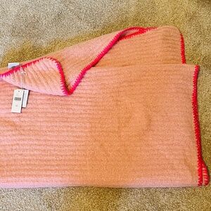 Pink Long Winter Scarf Wrap Anthropologie